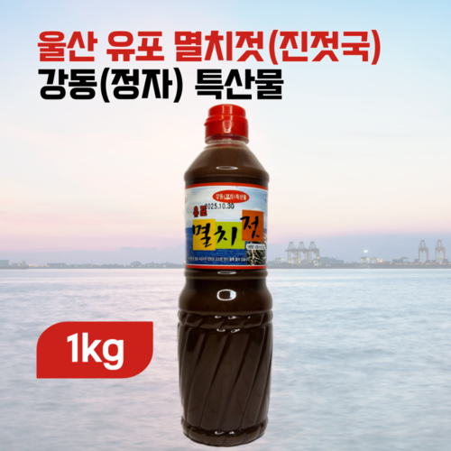 울산 유포 멸치진젓 천연조미료 1kg